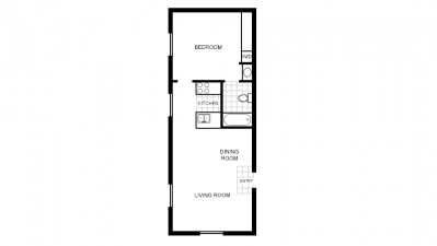 Short Leaf Pine - 1 Bedroom 1 Bath<br /><hr />500 sq ft